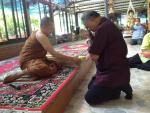 โครงการถวายเทียนพรรษาและผ้าอาบน้ำฝน องค์การบริหารส่วนตำบลบ้า